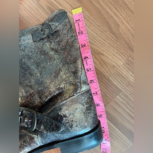 Frye Boots Distressed Leather Veronica Women’s Size 7 - Picture 14 of 16